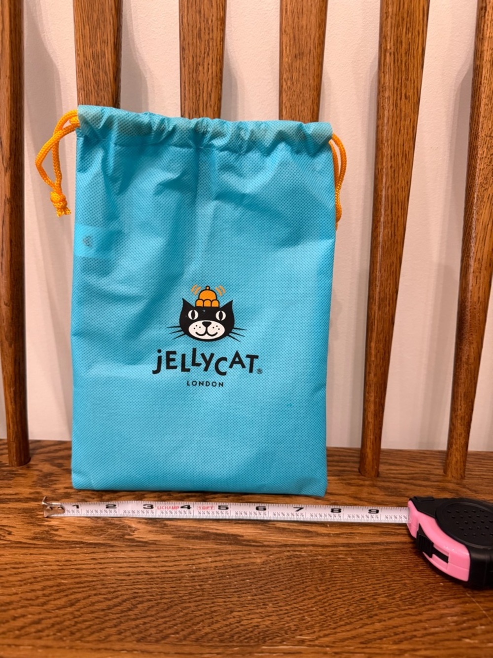 Jellycat London Small Blue Drawstring Dust Bag | Storage Pouch